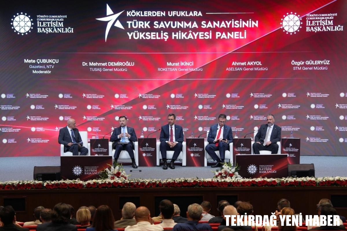 TEKİRDAĞ NKÜ ‘KÖKLERDEN UFUKLARA: TÜRK SAVUNMA SANAYİSİNİN YÜKSELİŞ HİKÂYESİ PANELİ’NE KATILIM SAĞLADI