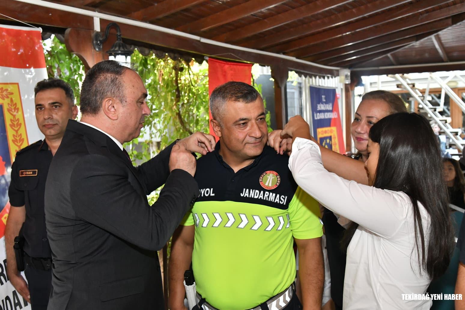 Vali Soytürk Rütbe Terfi Töreni’ne Katıldı