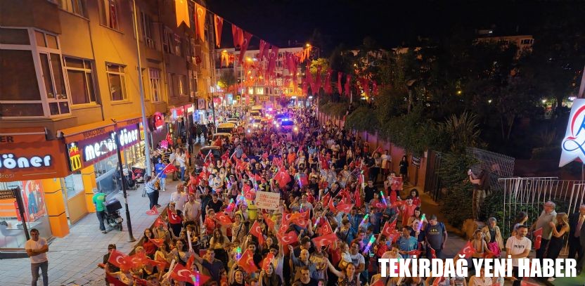 Çorlu`da 30 Ağustos Zafer Bayramı Coşkusu