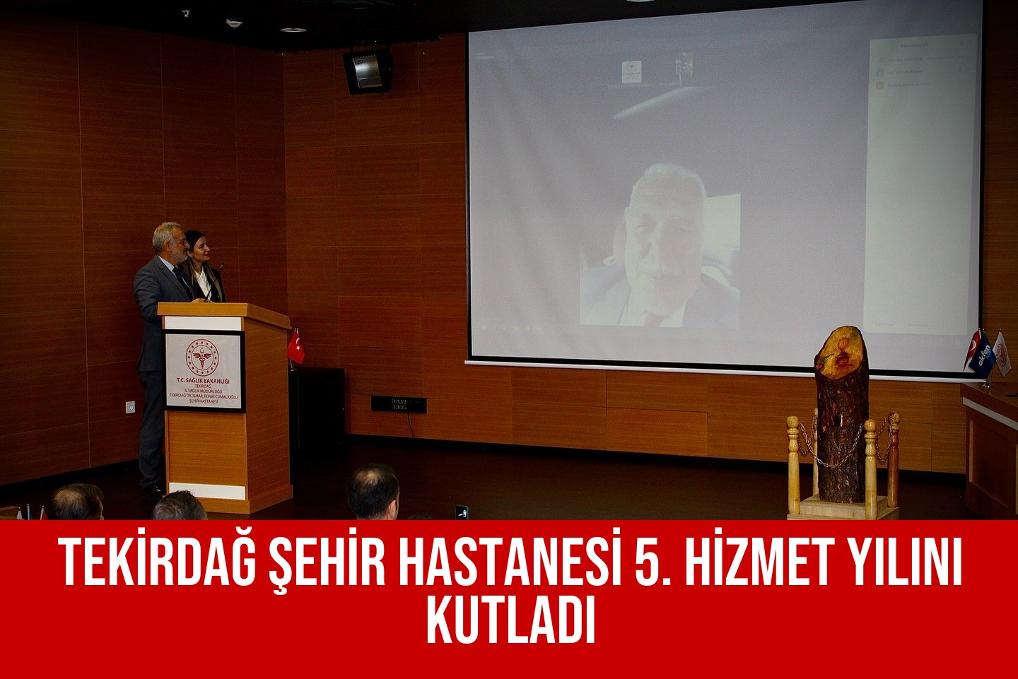 TEKİRDAĞ ŞEHİR HASTANESİ 5. HİZMET YILINI KUTLADI