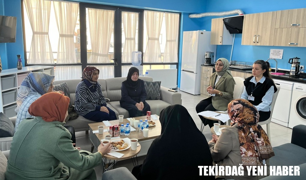 TEKİRDAĞ’DA ÖZEL ANNELER DESTEK ATÖLYESİ’NDE BULUŞTU