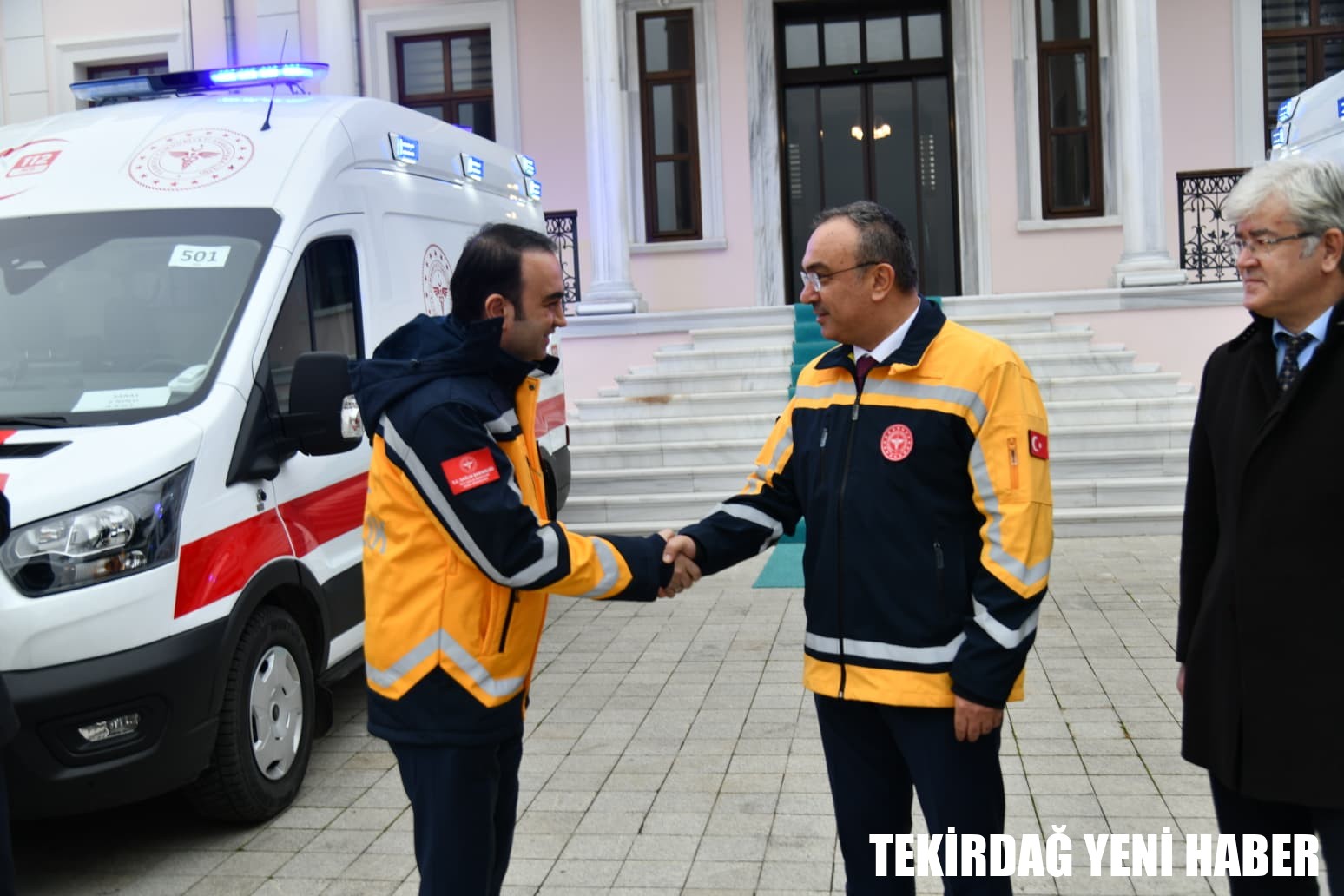 Ambulans Teslim Töreni Düzenlendi