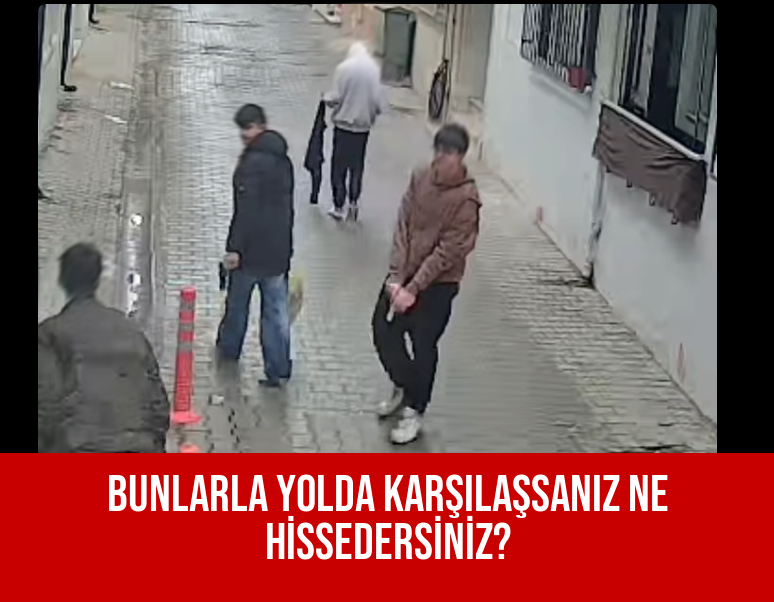 BUNLARLA YOLDA KARŞILAŞSANIZ NE HİSSEDERSİNİZ?