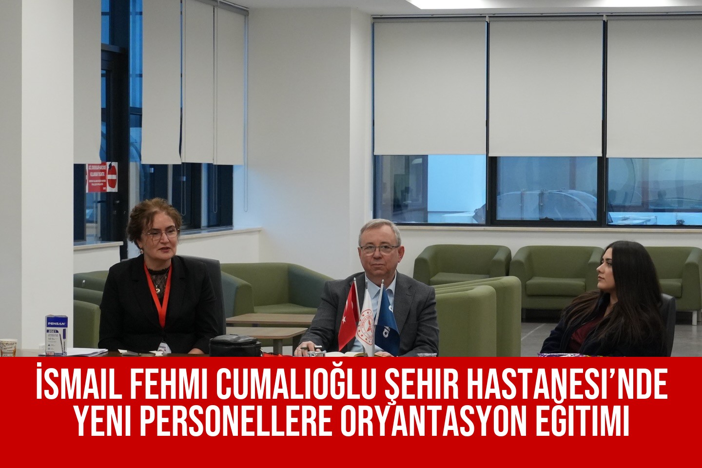 İsmail Fehmi Cumalıoğlu Şehir Hastanesi’nde Yeni Personellere Oryantasyon Eğitimi