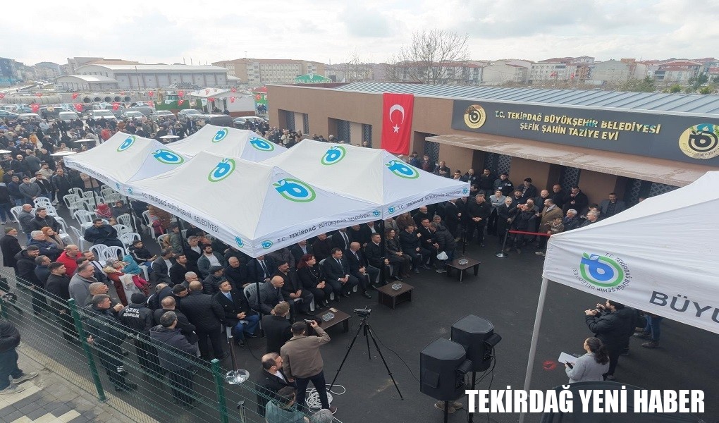 KAPAKLI’DA DAYANIŞMANIN ADRESİ ŞEFİK ŞAHİN TAZİYE EVİ AÇILDI