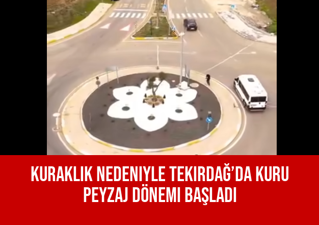 Kuraklık Nedeniyle Tekirdağ’da Kuru Peyzaj Dönemi Başladı