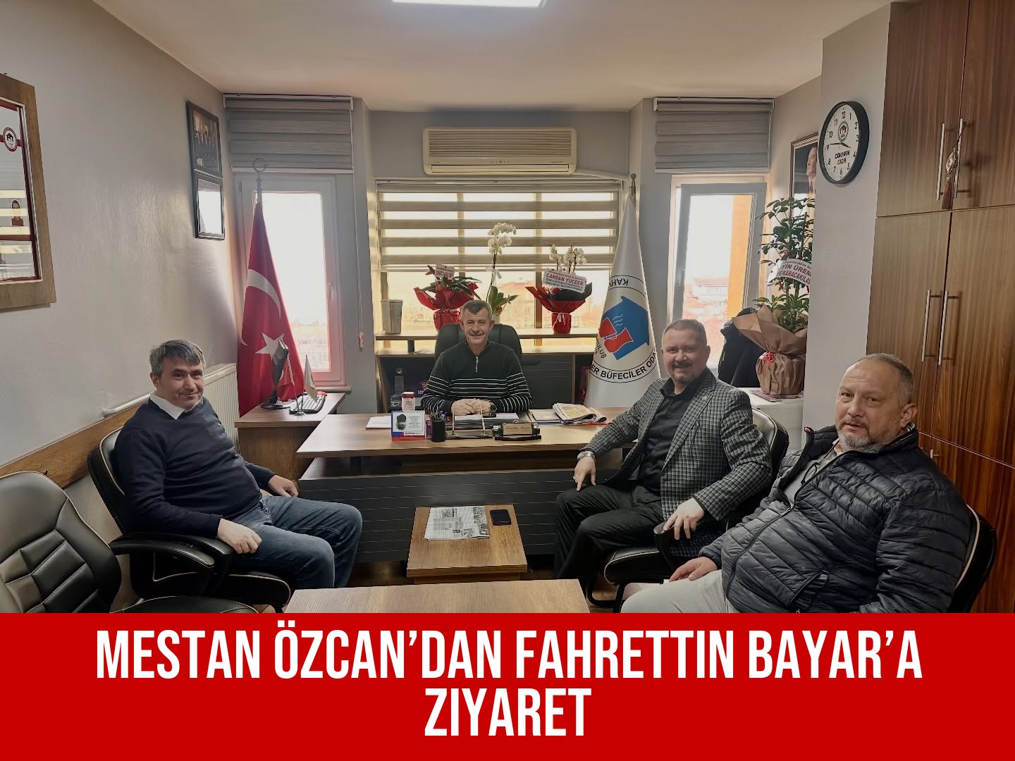 Mestan Özcan’dan Fahrettin Bayar’a Ziyaret