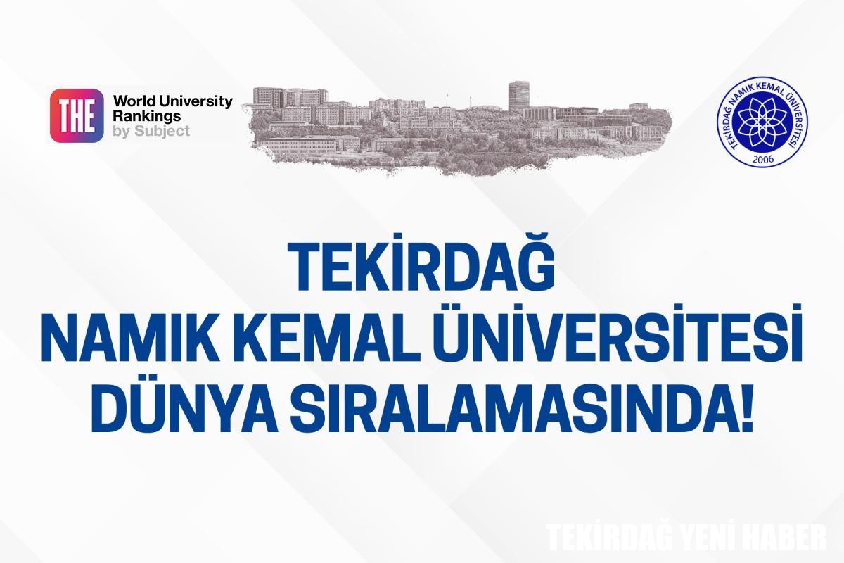 Tekirdağ NKÜ’nün Akademik Başarısı Küresel Ölçekte Tescillendi