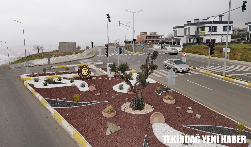 TEKİRDAĞ’IN CADDE VE KAVŞAKLARINA İKLİM DOSTU DOKUNUŞ