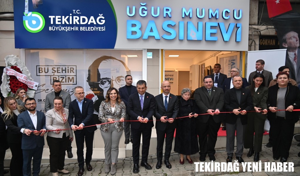 UĞUR MUMCU BASINEVİ AÇILDI