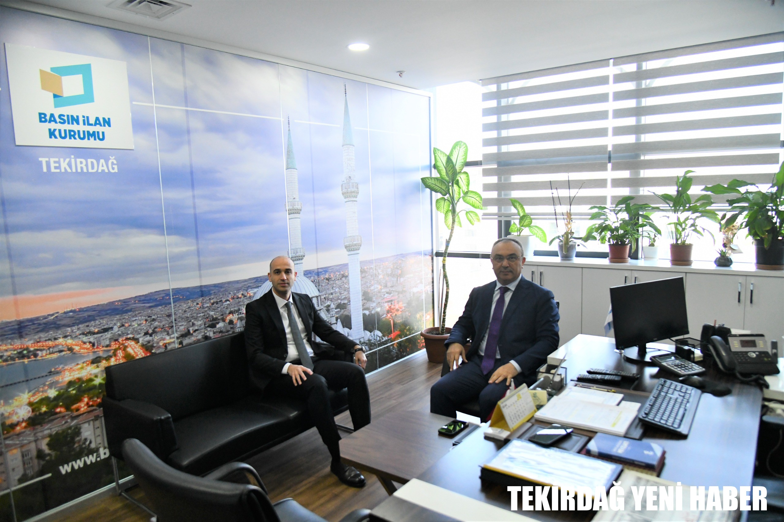 Vali Soytürk Basın İlan Kurumu Müdürü Atılgan’a İade-i Ziyarette Bulundu