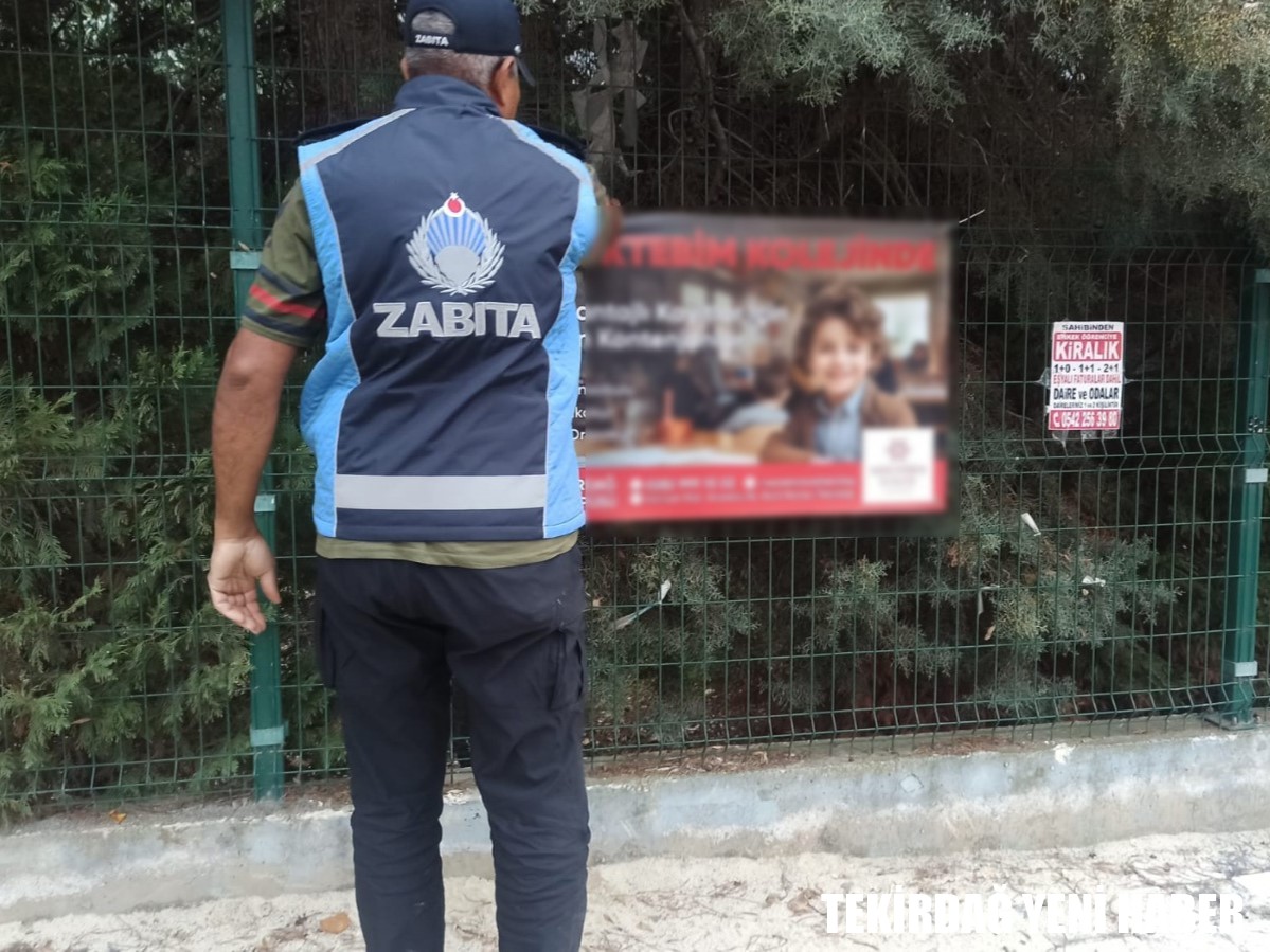 Zabıta Ekiplerinden Görüntü Kirliliğine Geçit Yok