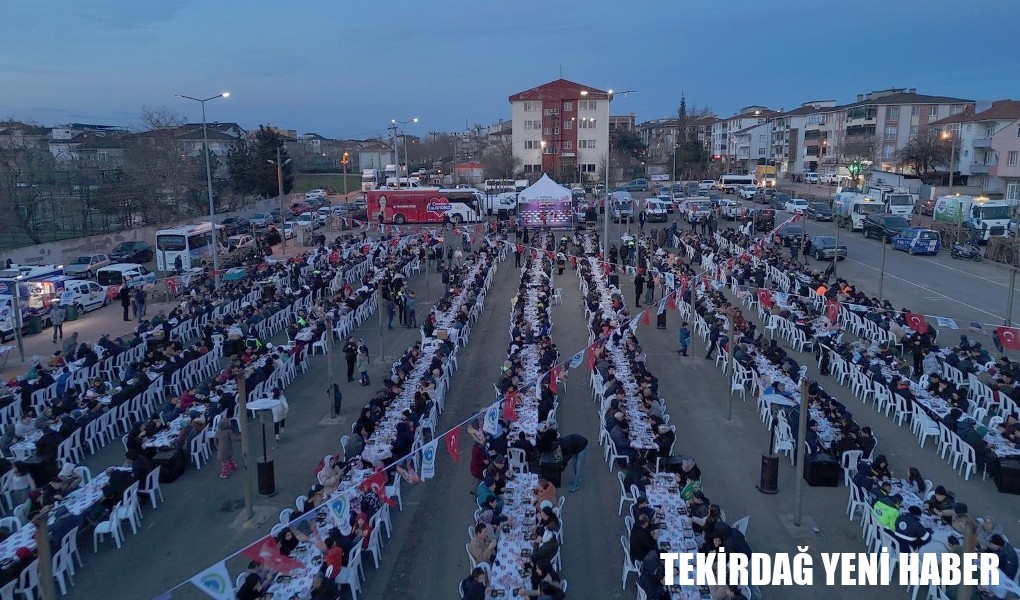BÜYÜKŞEHİR’İN İLÇE İFTAR BULUŞMALARI ERGENE’DE BAŞLADI