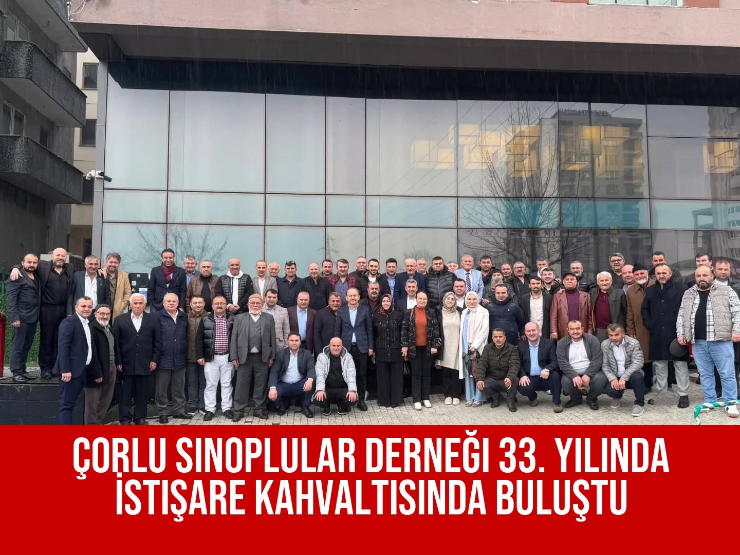 Çorlu Sinoplular Derneği 33. Yılında İstişare Kahvaltısında Buluştu