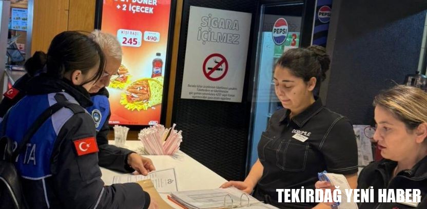 Çorlu Zabıtasından Ramazan Ayı Öncesi Sıkı Denetim