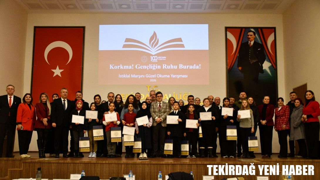 “Korkma! Gençliğin Ruhu Burada!” Temalı İstiklâl Marşı’nı Güzel Okuma Yarışması İl Finali Gerçekleştirildi