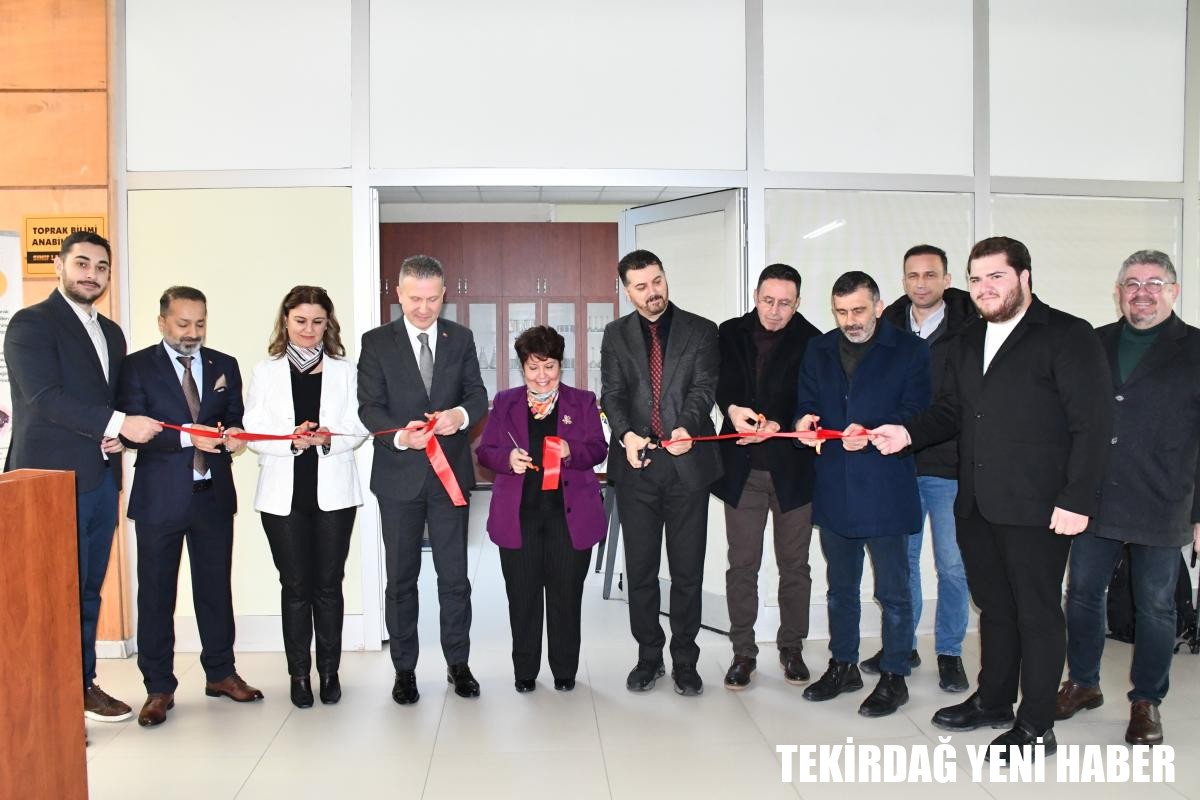 NAMIK KEMAL ÜNİVERSİTESİ ZİRAAT FAKÜLTESİ’NDE TOPRAK BİLİMİ SINIF LABORATUVARI AÇILDI