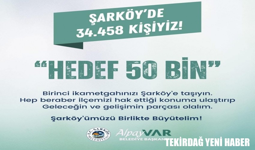 Şarköy’ümüzü Birlikte Büyütelim