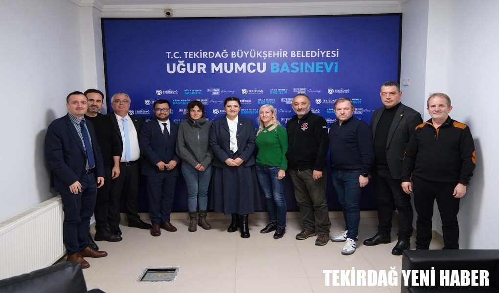 TEKİRDAĞ MİLLETVEKİLİ SELCAN TAŞÇI’DAN UĞUR MUMCU BASINEVİ’NE ZİYARET