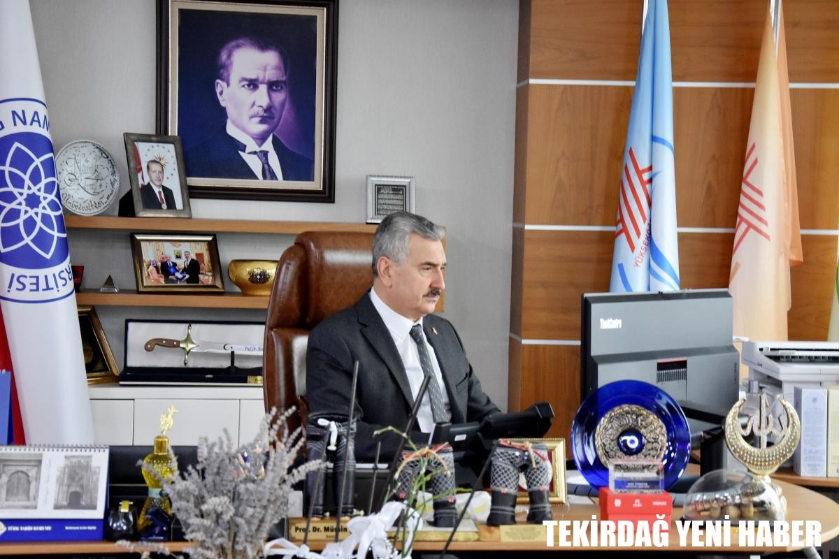 Tekirdağ Namık Kemal Üniversitesi Danışma Kurulu Toplantısı Çevrimiçi Olarak Gerçekleşti