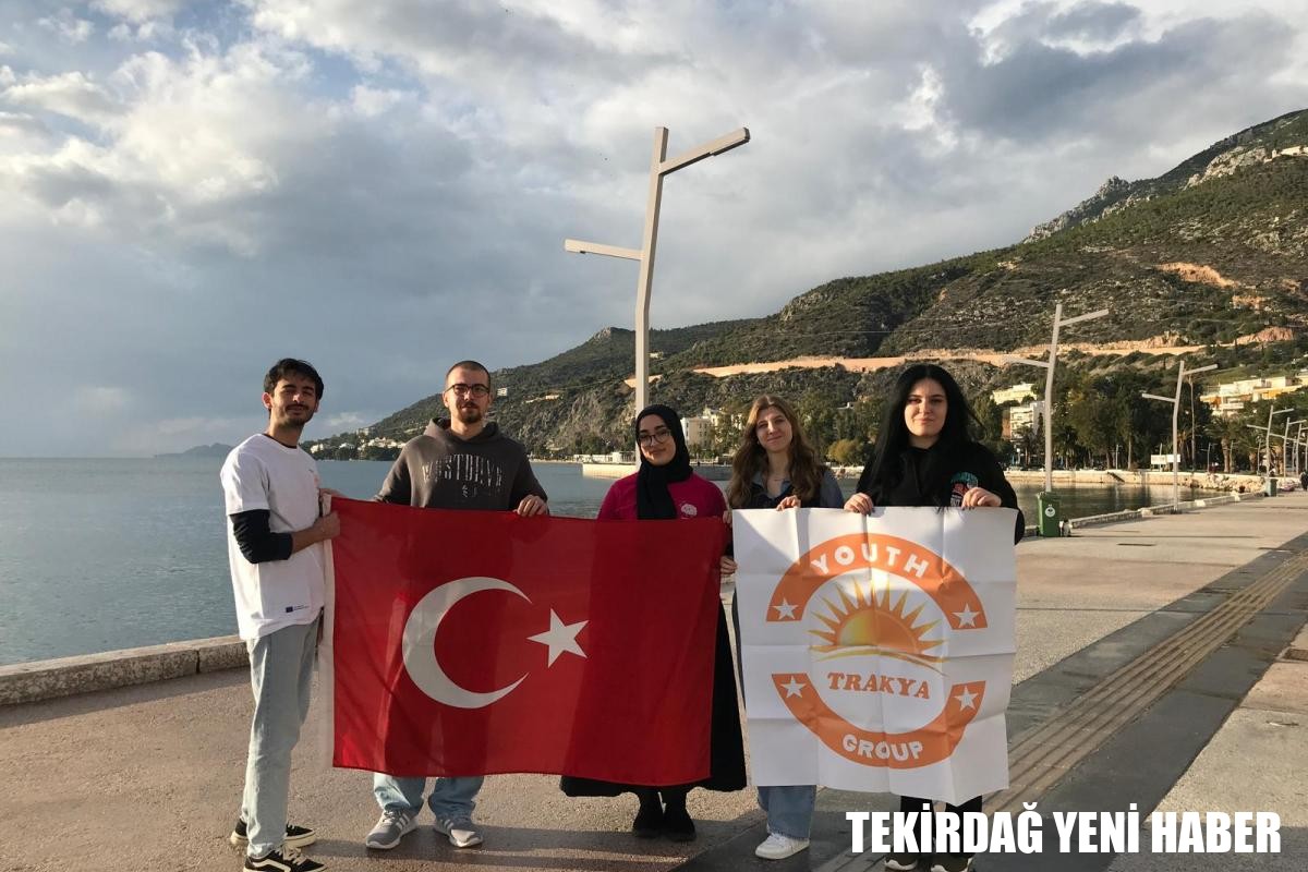 TEKİRDAĞ NKÜ ÖĞRENCİLERİ LOUTRAKİ’DE “GREEN MİNDS” PROJESİNE KATILDI