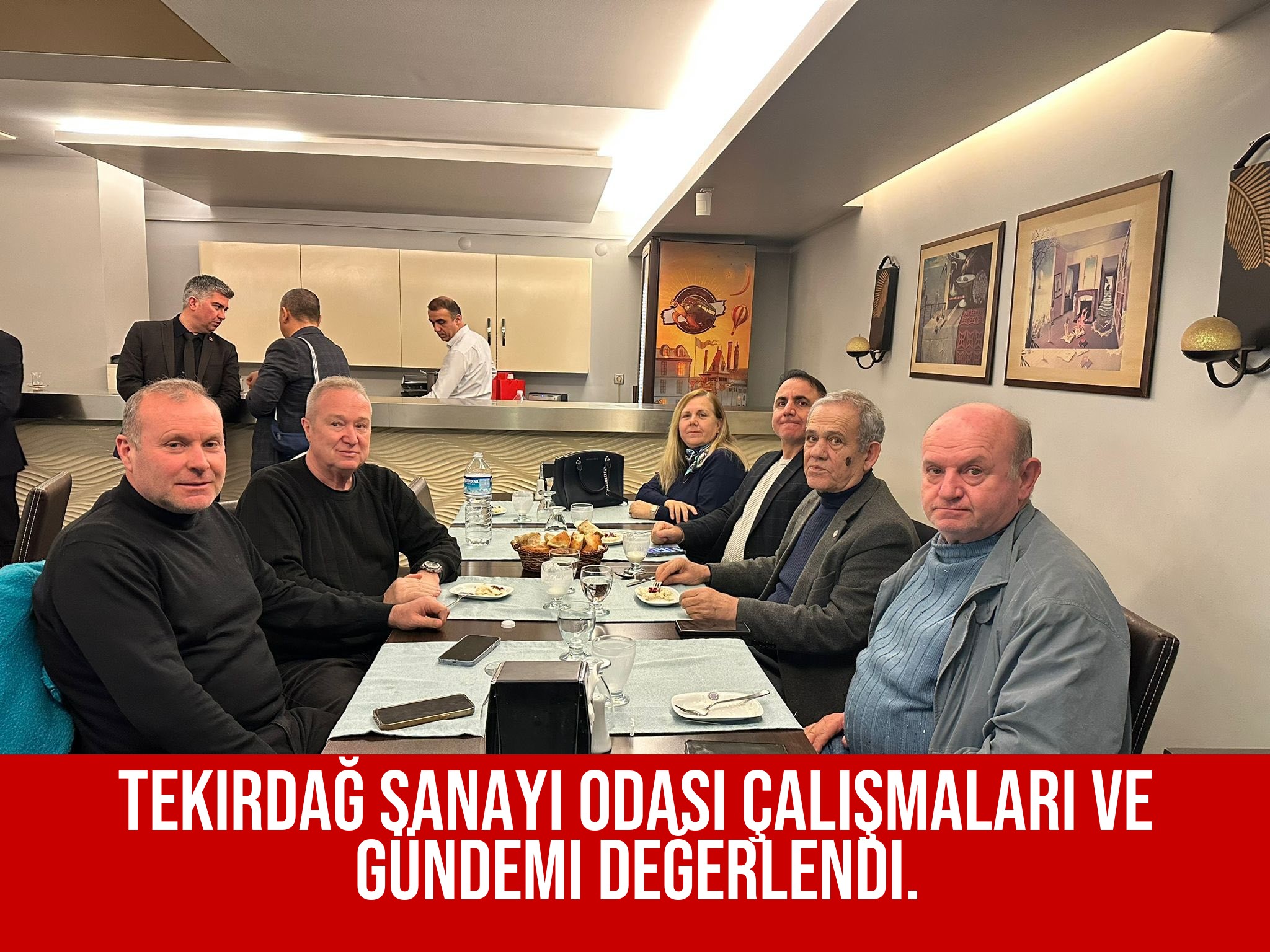 Tekirdağ Sanayi Odası çalışmaları ve gündemi değerlendi.