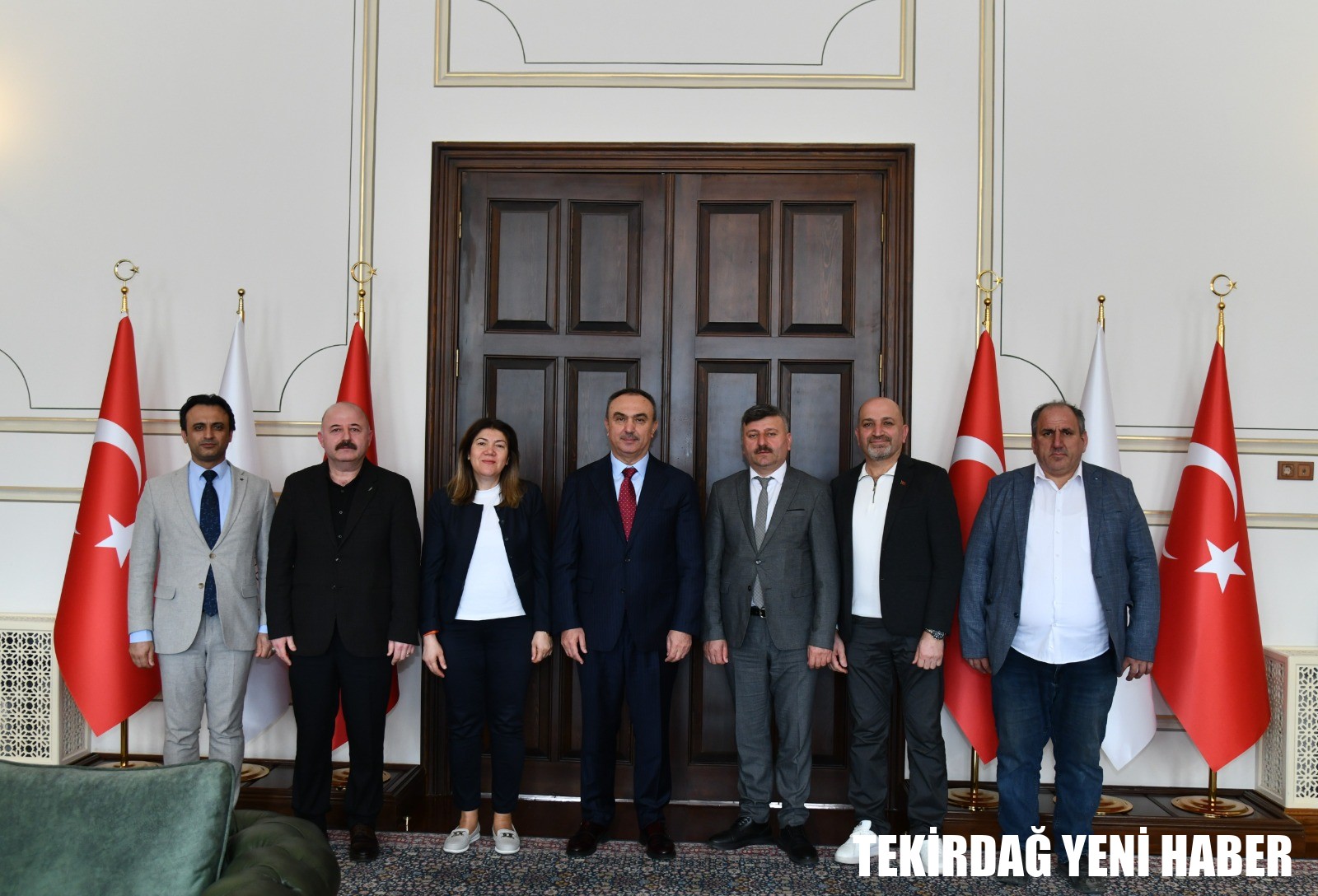 Cem Vakfı Tekirdağ Yeni Şube Müdürü Koşar Vali Soytürk’ü Ziyaret Etti