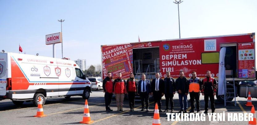 Çorlu´da Deprem Haftası´nda Afet Farkındalığı Seferberliği