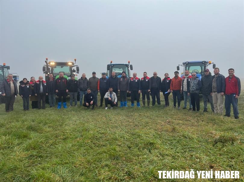 Hayrabolu İlçesi’nde Mera Alanında Gübreleme Çalışması Yapıldı