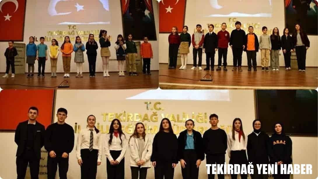 “İstiklal Marşı’nı Güzel Okuma İl Finali” Düzenlendi