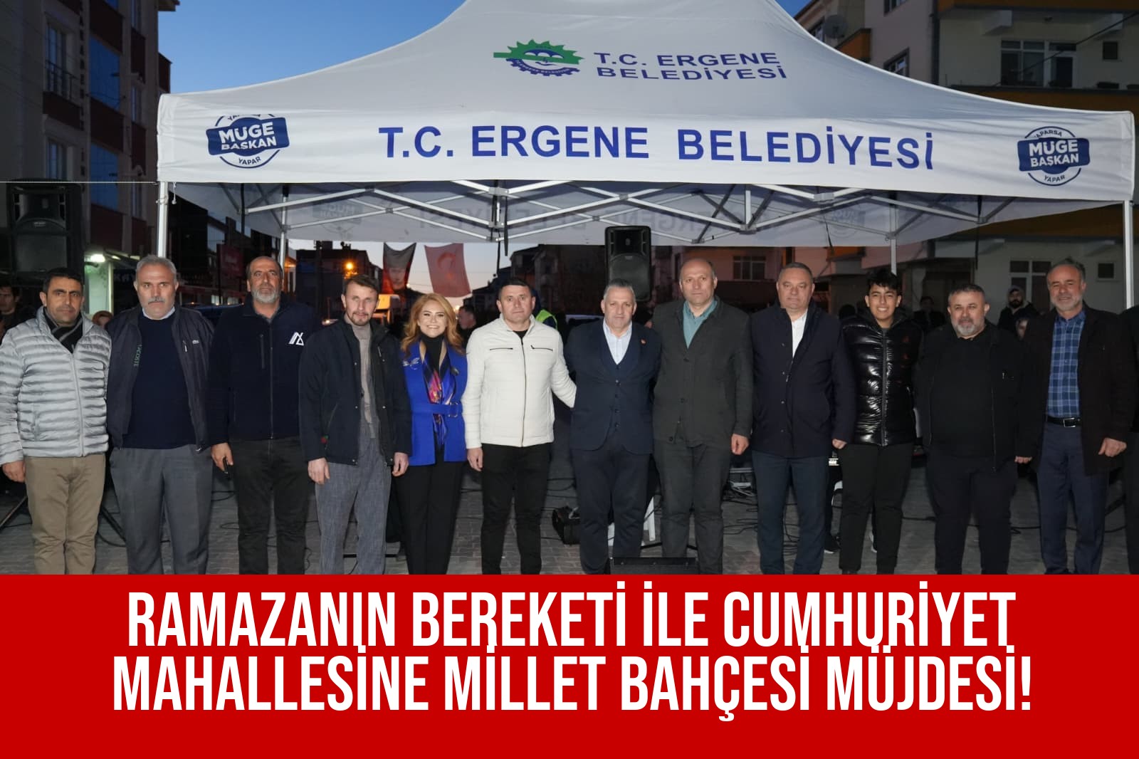 RAMAZANIN BEREKETİ İLE CUMHURİYET MAHALLESİNE MİLLET BAHÇESİ MÜJDESİ!