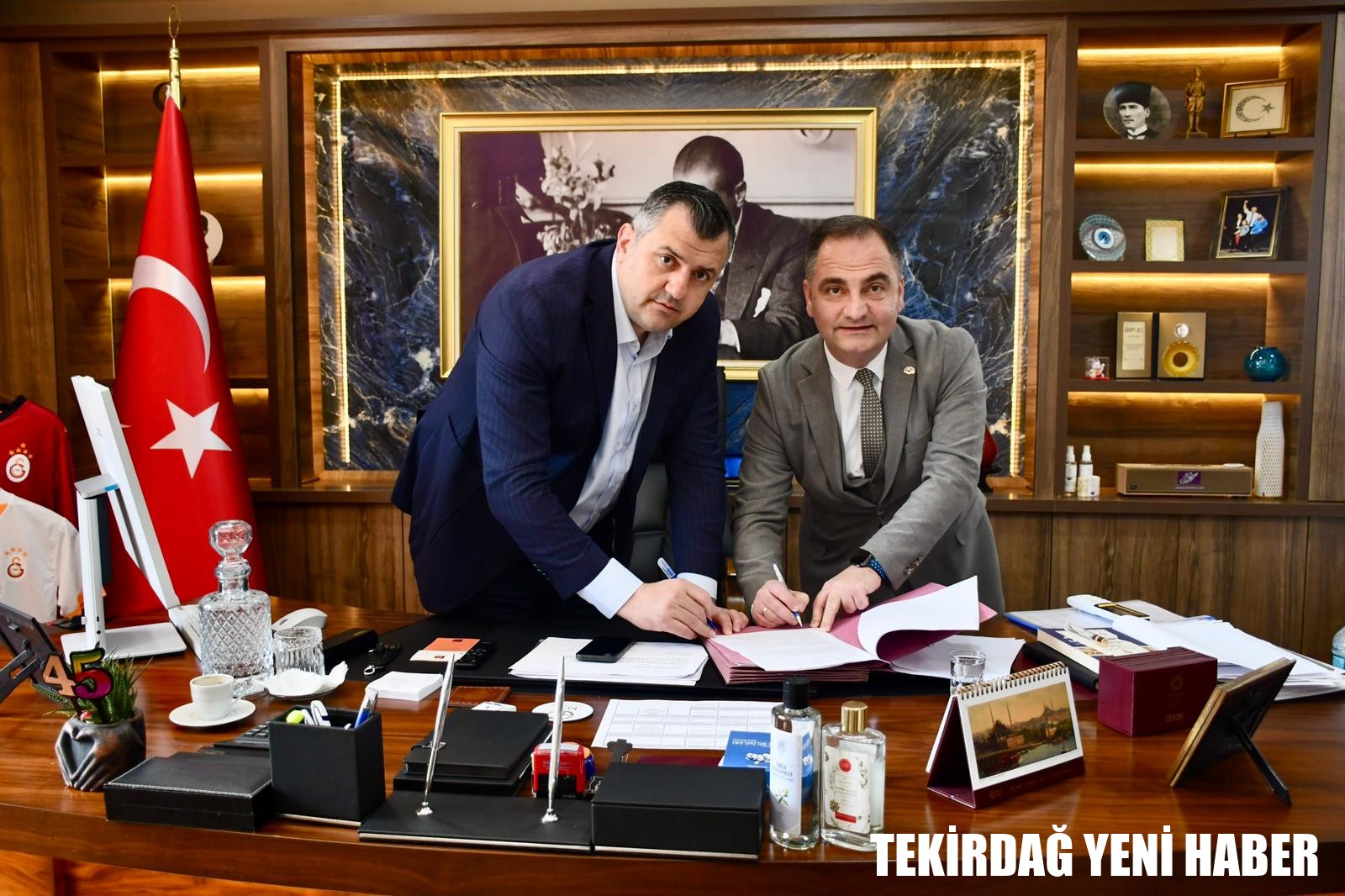 Saray belediyesi ile tüm yerel sen arasında sosyal denge sözleşmesi imzalandı
