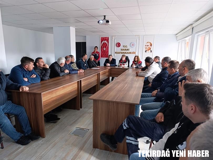 Saray ve Hayrabolu İlçelerinde DERİM Toplantıları Yapıldı