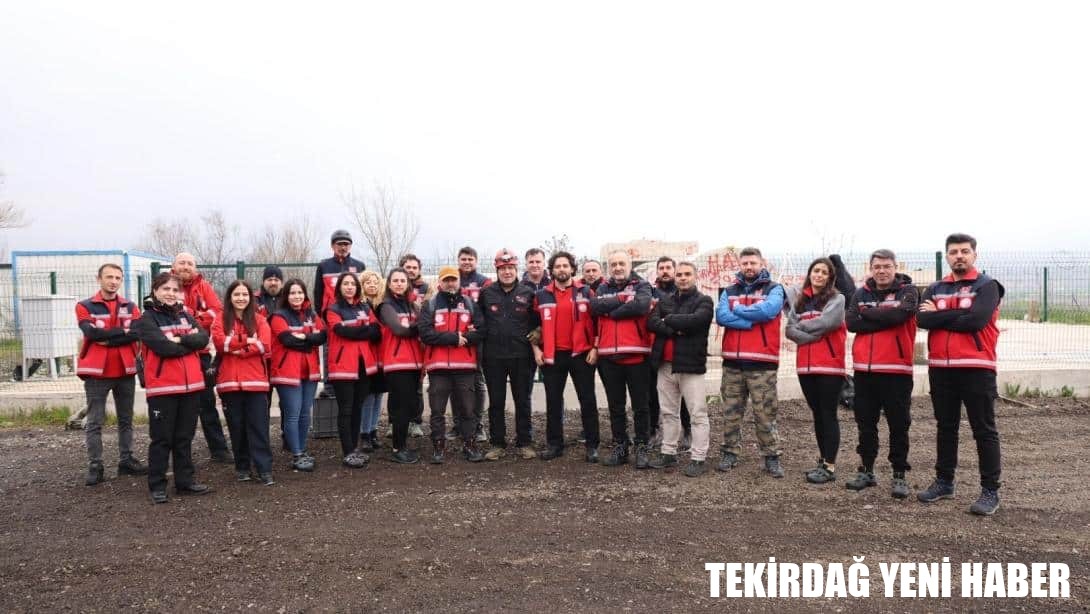Tekirdağ MEB AKUB Ekibi Afetlerde Acil Barınma Akreditasyon Eğitimi’ne Katıldı