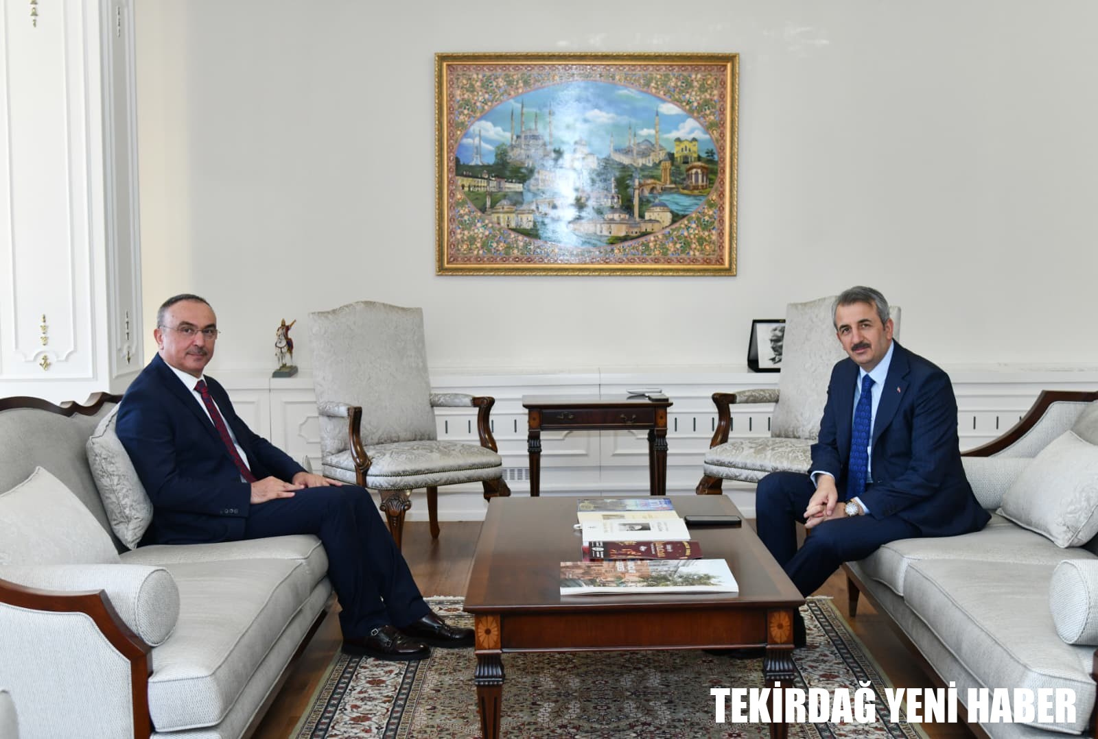 Vali Soytürk Edirne Valisi Sezer’i Ziyaret Etti