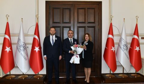 15-22 Nisan Turizm Haftası Münasebetiyle Vali Soytürk’e Ziyaret