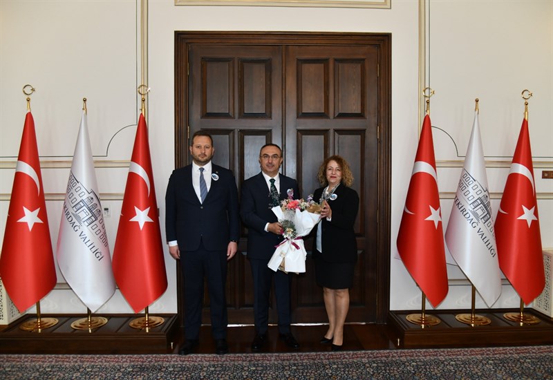 15-22 Nisan Turizm Haftası Münasebetiyle Vali Soytürk’e Ziyaret