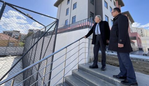 24 Derslikli 57. Alay Anadolu Lisesi İnşaat Alanı Ziyareti
