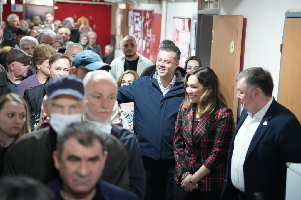 Başkan Sarıkurt Sandık Bölgelerini Ziyaret Etti