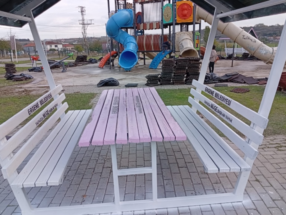 ERGENE'DE PARKLAR YAZA HAZIR!