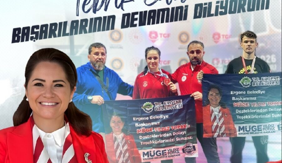 ERGENE'DE SPORDA ÇİFTE GURUR!