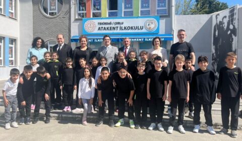 İl Milli Eğitim Müdürü Dr. Aziz Yeniyol Çorlu Atakent İlkokulunu Ziyaret Etti