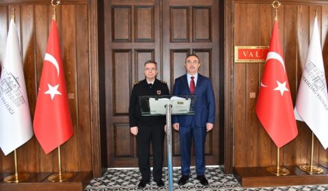 Jandarma Genel Komutan Yardımcısı Balıbek Vali Soytürk’ü Ziyaret Etti