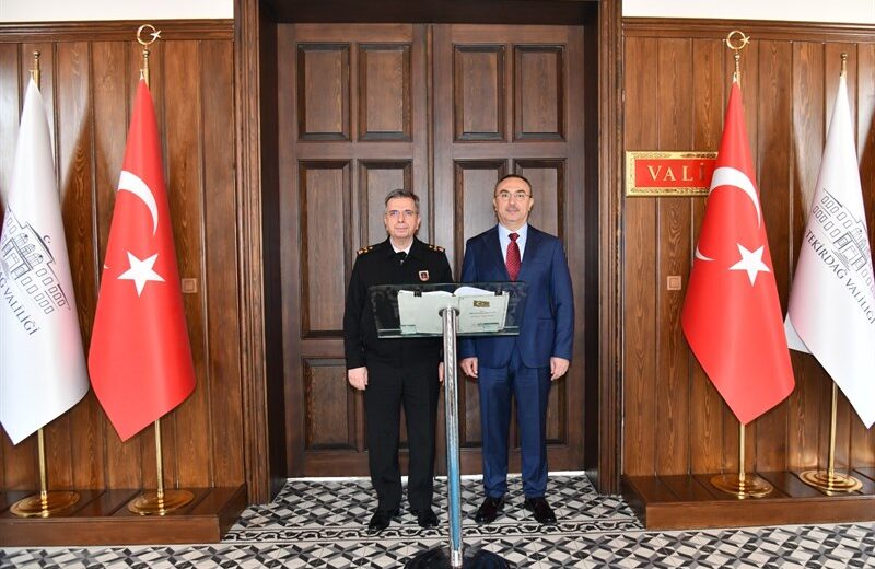 Jandarma Genel Komutan Yardımcısı Balıbek Vali Soytürk’ü Ziyaret Etti