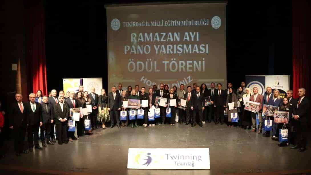 “Maarifin Kalbinde Ramazan” Etkinlikleri Kapsamında Ramazan Ayı Pano Yarışması Ödül Töreni Gerçekleştirildi