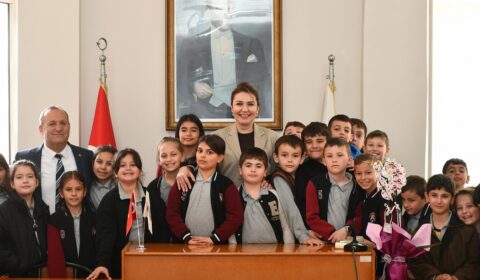 MALKARA BELEDİYESİ’NDE MİNİK MİSAFİRLER AĞIRLANDI