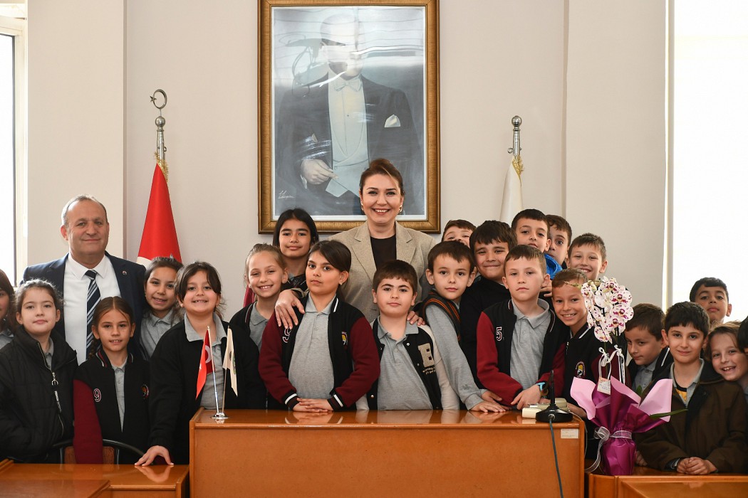 MALKARA BELEDİYESİ’NDE MİNİK MİSAFİRLER AĞIRLANDI