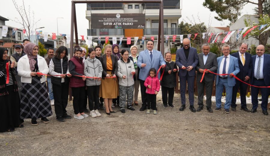 Marmaraereğlisi’nin İlk Sıfır Atık Parkı Açıldı