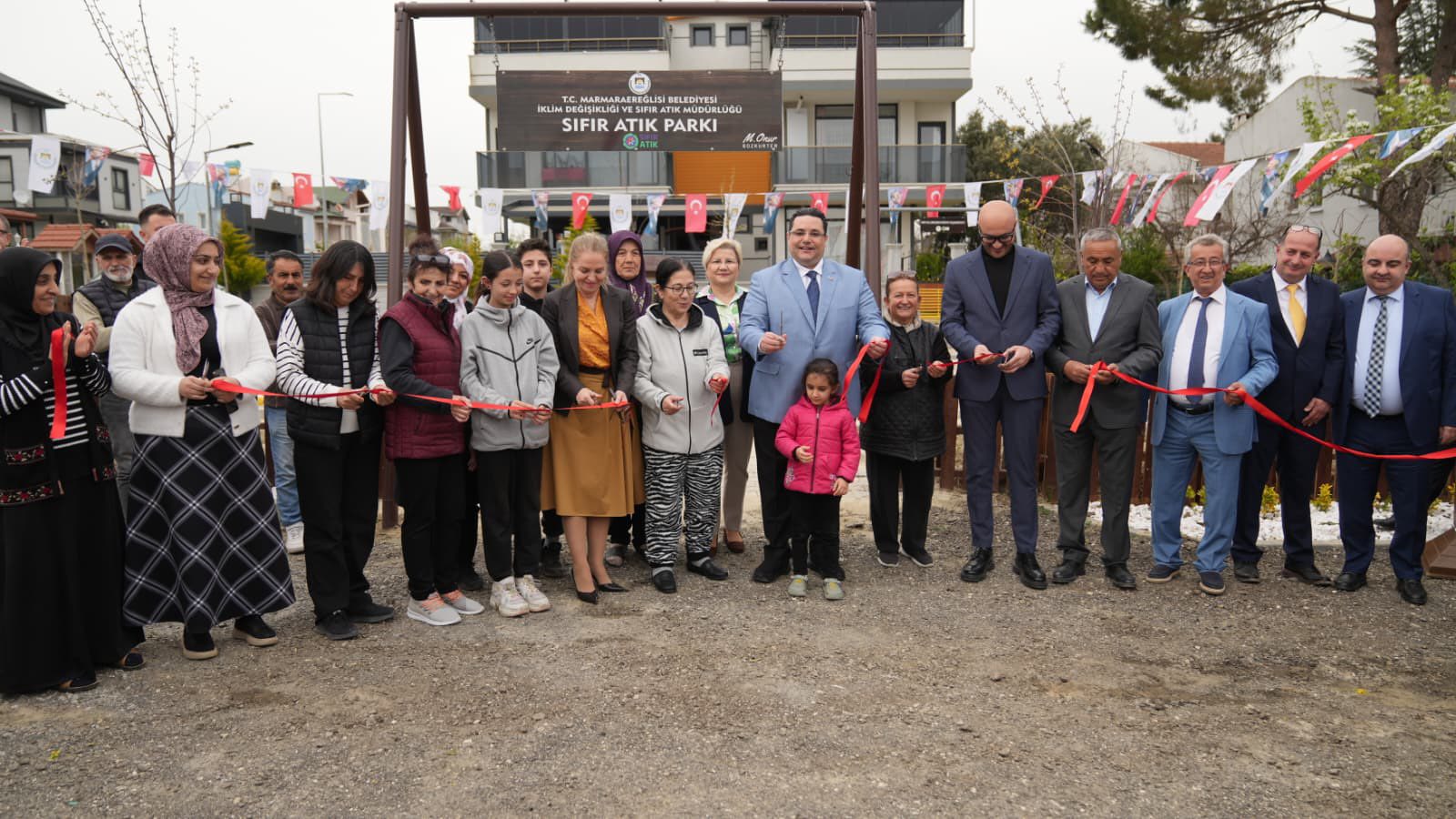Marmaraereğlisi’nin İlk Sıfır Atık Parkı Açıldı