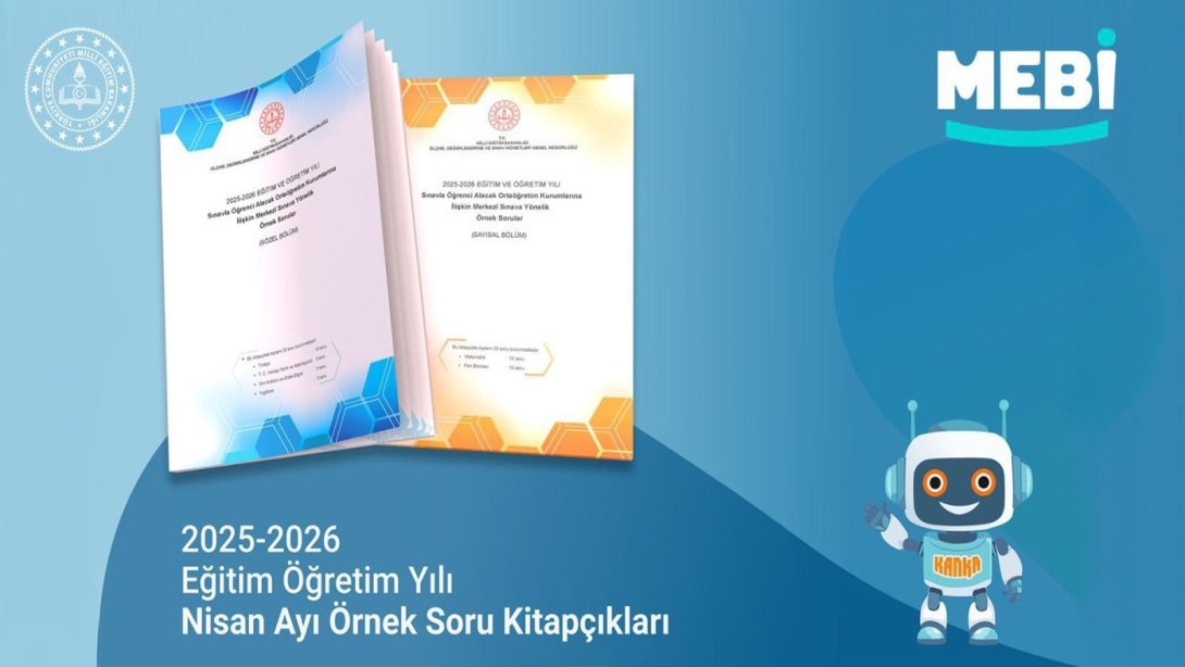 MEBİ'de LGS Öğrencileri İçin Nisan Ayı Örnek Soruları Yayımlandı